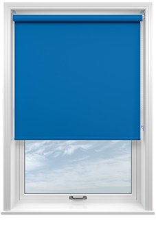 Trinity (FR Blackout), Cerulean - Roller Blind